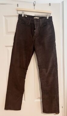 Levi’s Wedgie Straight Corduroy Pants